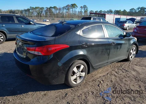 2011 Hyundai Elantra Gls (Ulsan Plant) from USA, damaged, VIN KMHDH4AE8BU113830